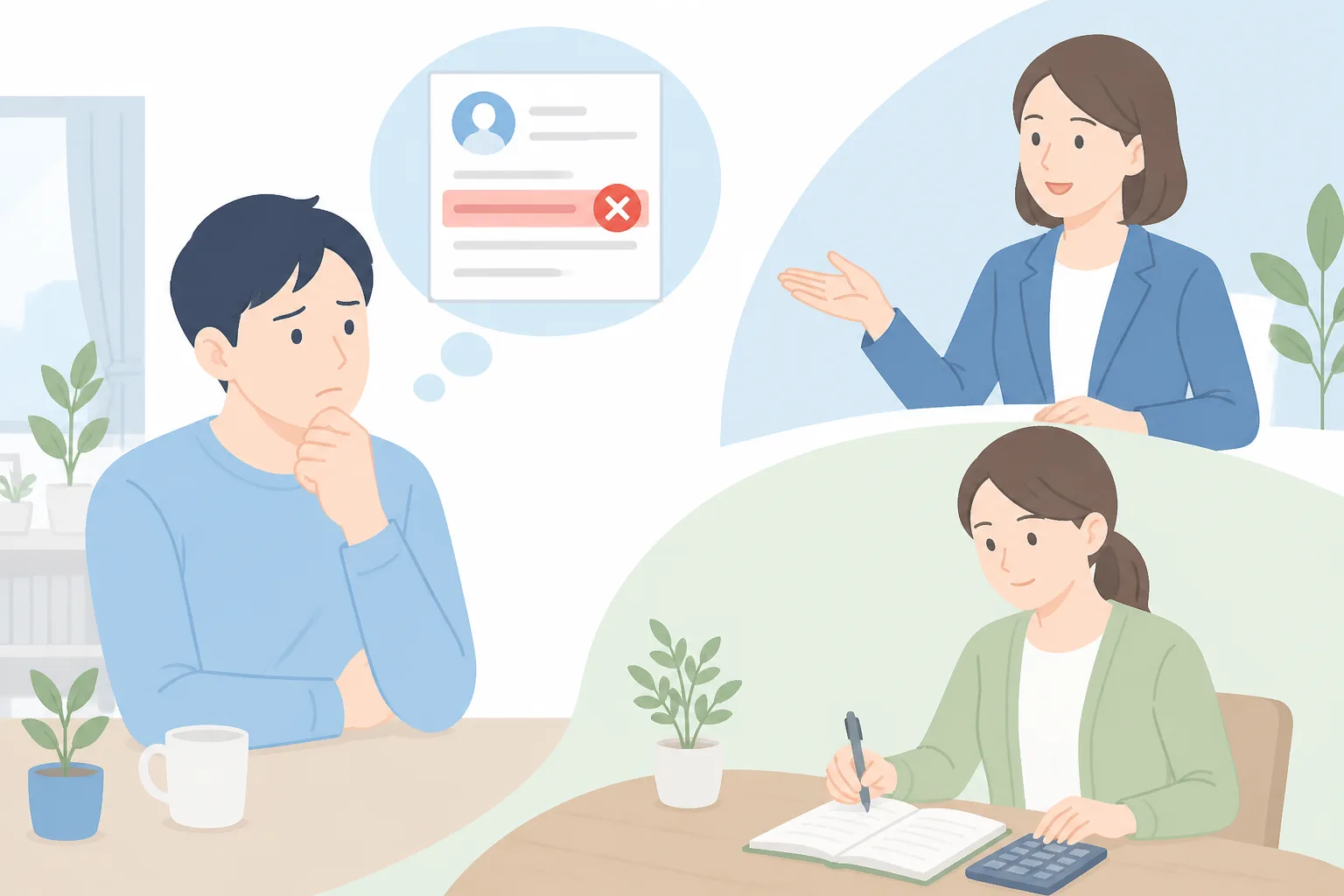 返済や支払いの遅れが信用情報に登録されている