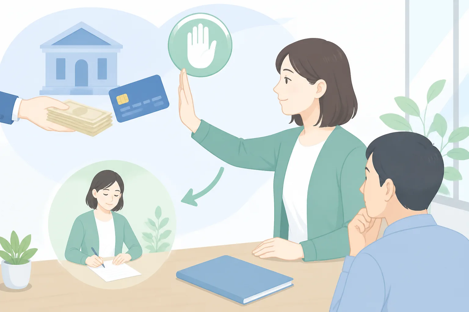 借入れを止めにくい場合は貸付自粛制度も確認する