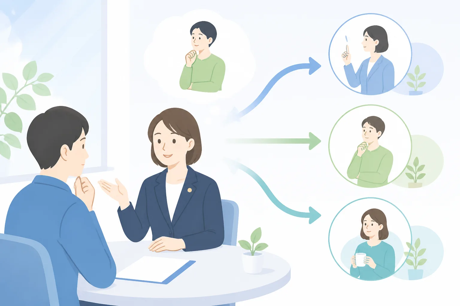 相談後すぐに弁護士へ依頼する必要はない