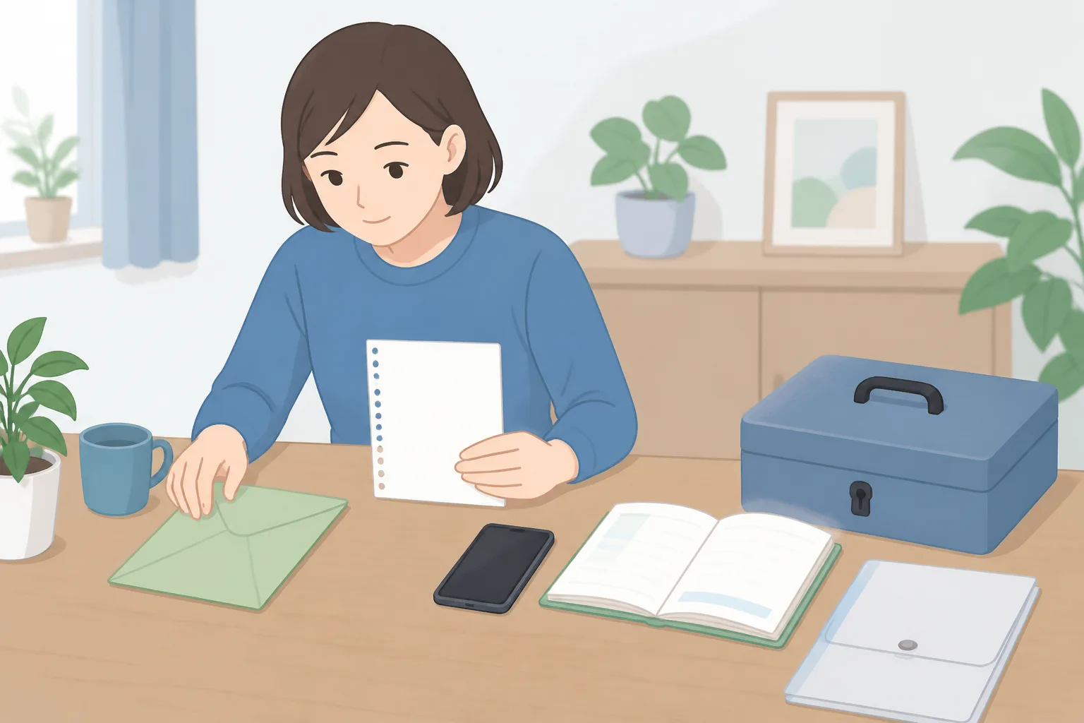 家族に知られにくくするために相談前に確認すること