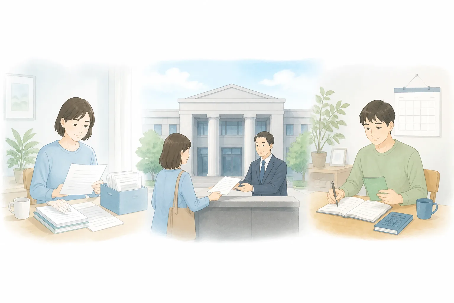 個人再生の手続きの流れ