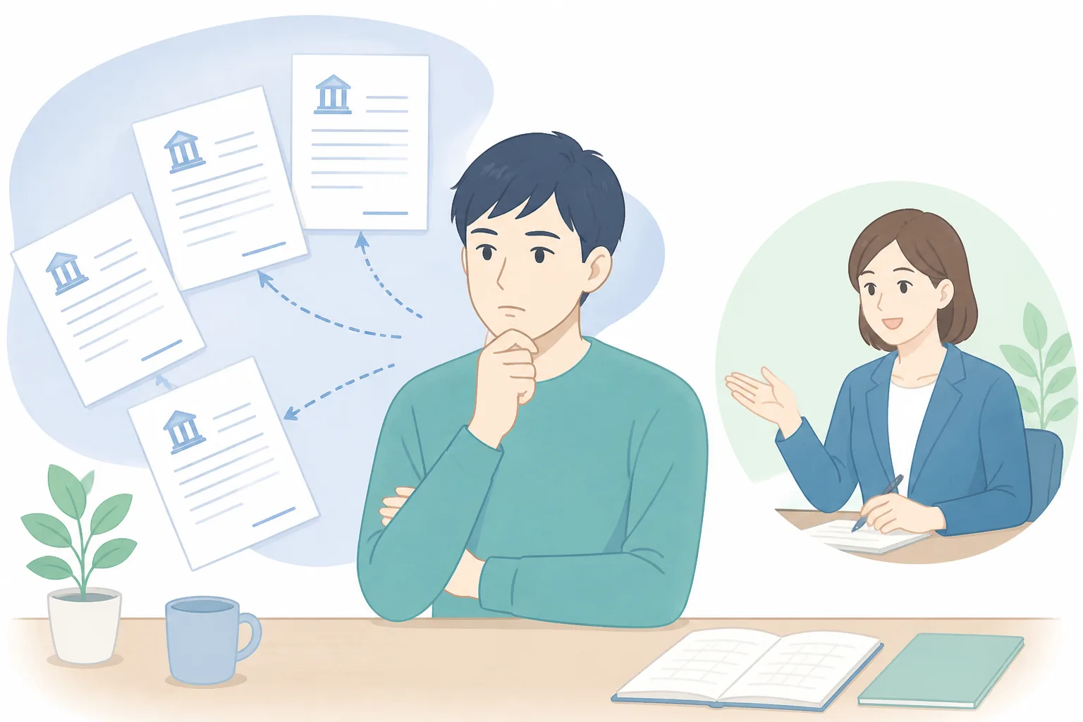短期間に複数のローンへ申し込んでいる