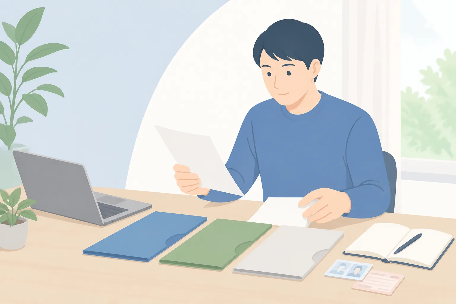 本人開示で現在の登録内容を確認する手順
