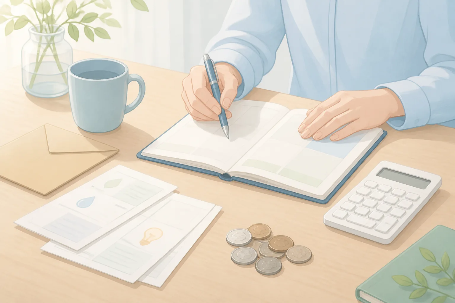 対象外の借金を返し続ける前に家計を確認する